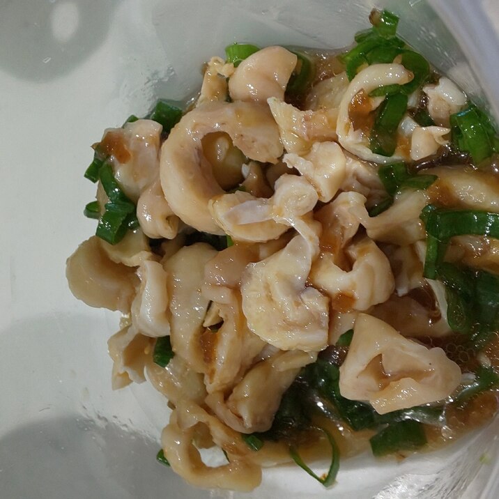 3分!鶏皮ポン!